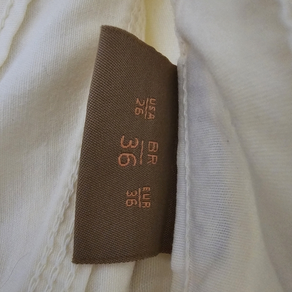 Zinco Cream Flare Pants - Size 26 US - Picture 12 of 12